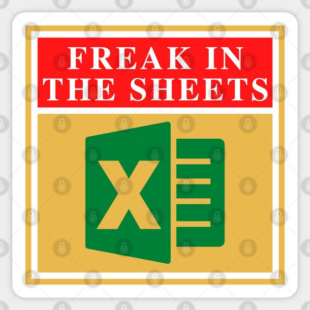 Freak In The Sheets Sticker by oneduystore